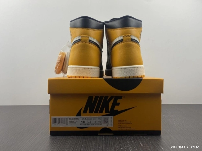 Reps LUCY High Toe Air OG 555088-711 Yellow Jordan 1 0715